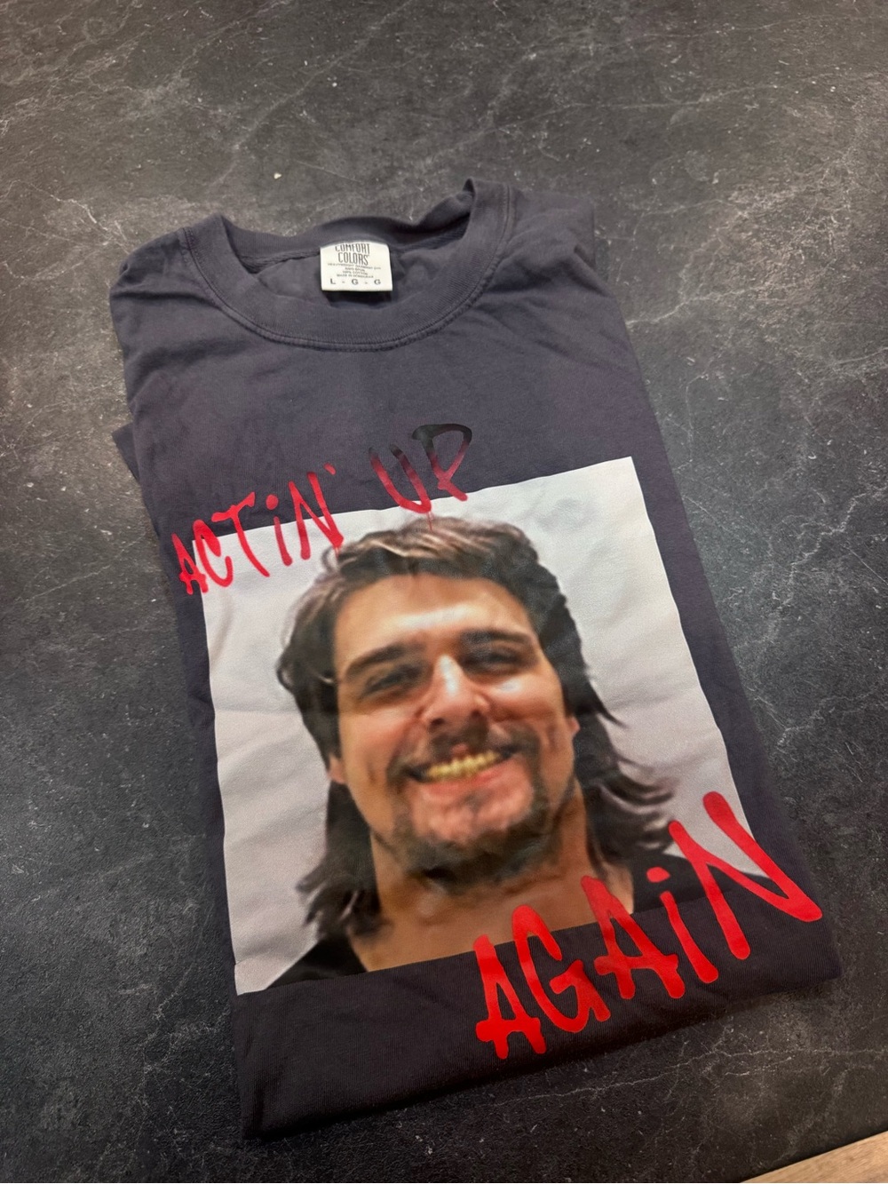 Gavin Adcock comfort colors tee LG